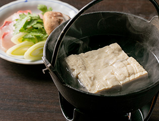 ぶりしゃぶ湯豆腐