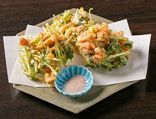 桜海老かき揚げ